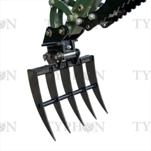 Mini Excavator Rake Compact Attachment General for 2-3 ton Small Digger