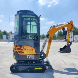 TYPHON TERROR XVIII Prestige 2 Ton Mini Excavator KUBOTA D902 Diesel Engine USA