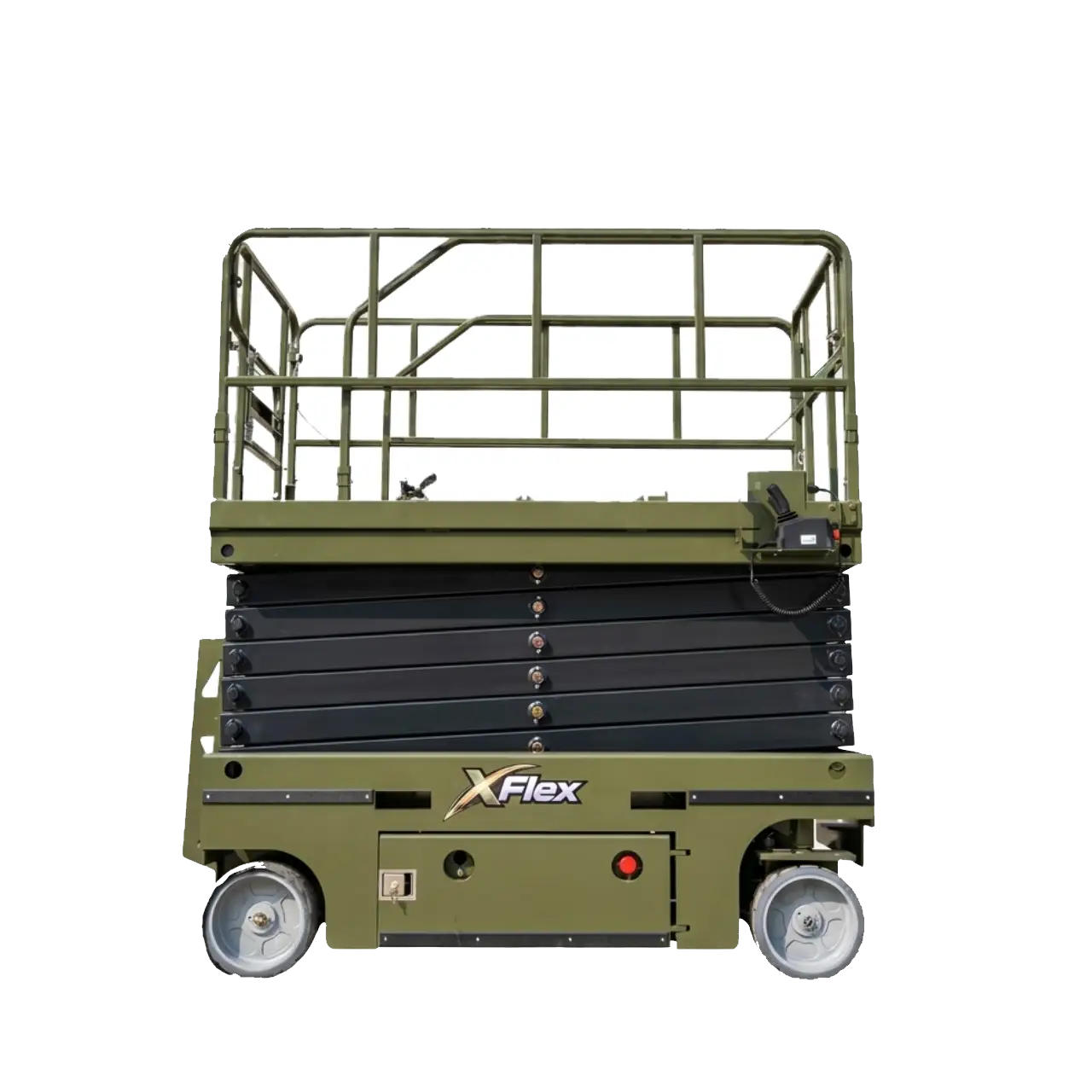 Scissor lift for elevated maintenance and access work