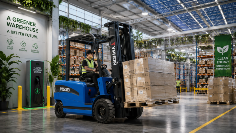 The Environmental Benefits of Electric Forklifts