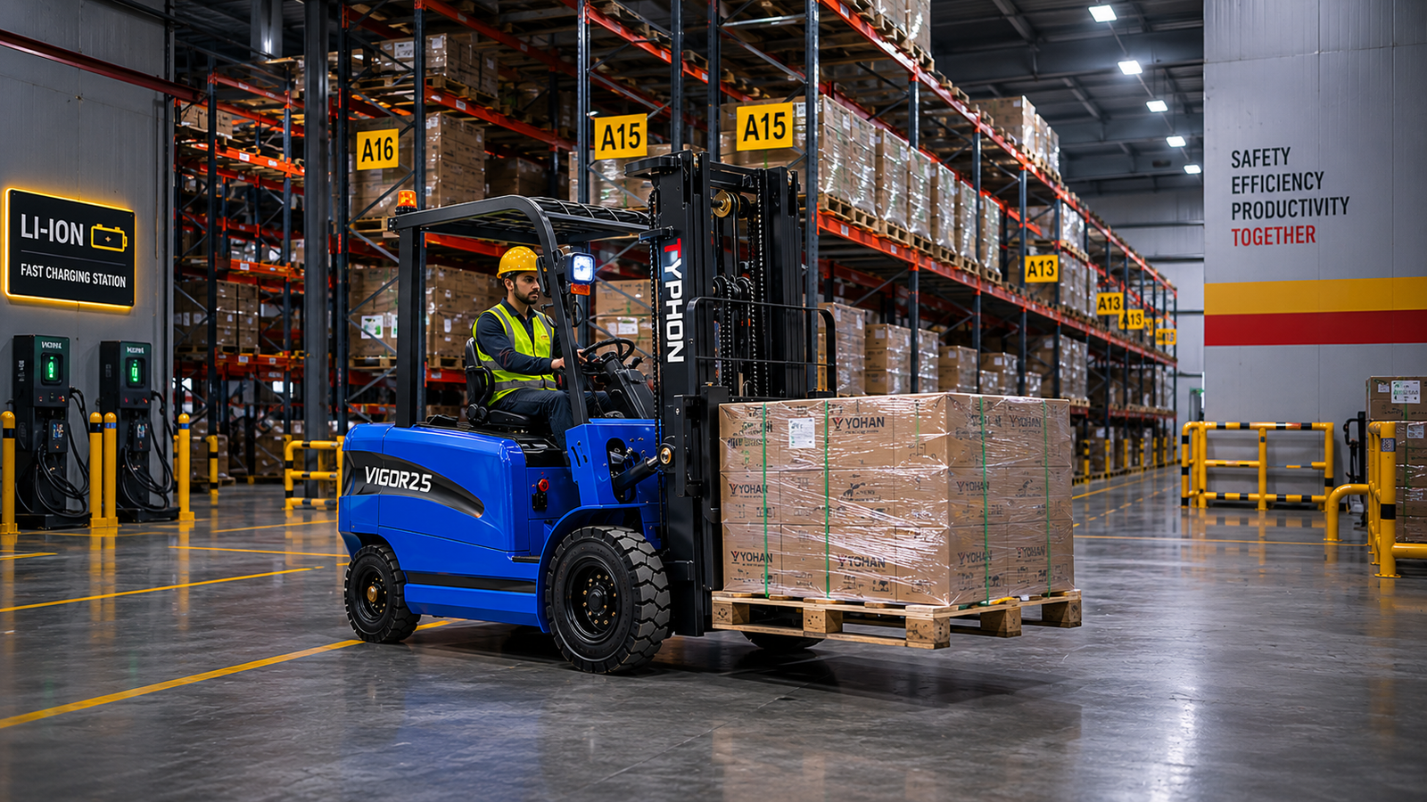 electric forklift