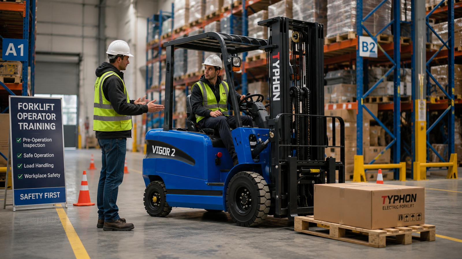 electric forklift