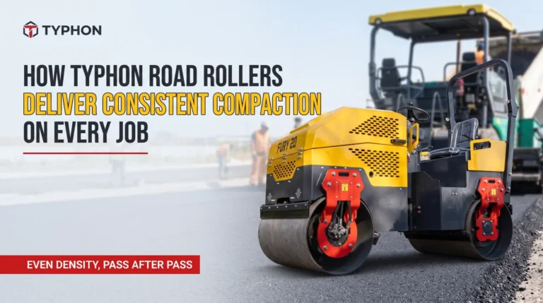 How TYPHON Road Rollers Help Deliver Consistent Compaction on Every Job