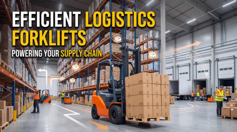 How Forklifts Support Logistics and Supply Chain Operations