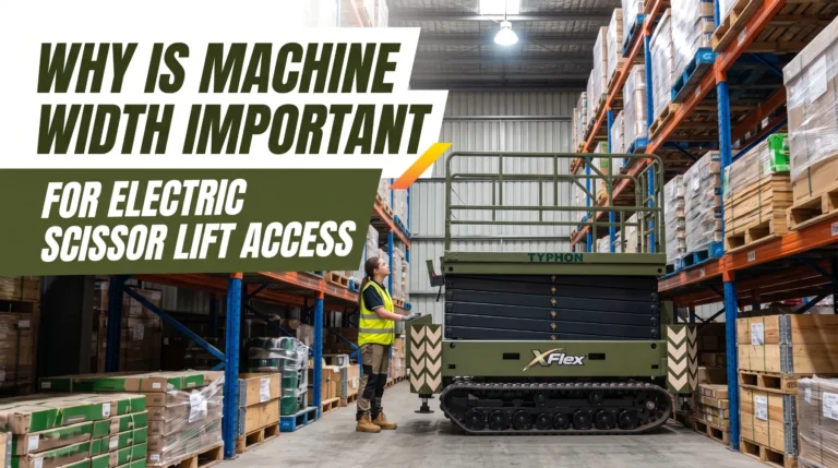 Why Is Machine Width Important for Electric Scissor Lift Access