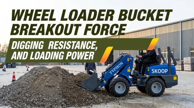 Wheel Loader Bucket Breakout Force, Digging Resistance, and Loading Power